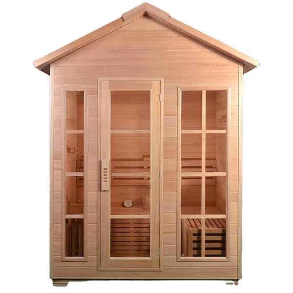Aussensauna Landhausstil ZEDER **Package Deal**